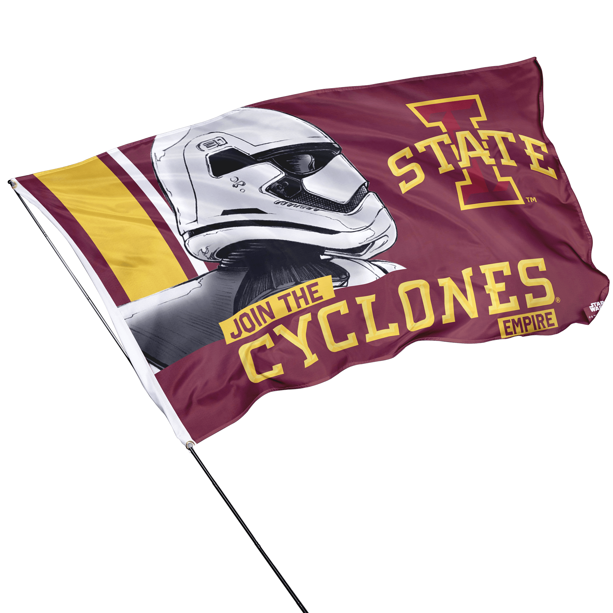 Star Wars® IState Join the Cyclones Empire 2024 Flag (3' x 5') ISU